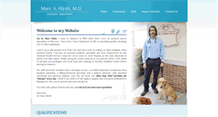 Desktop Screenshot of marchirshmd.com